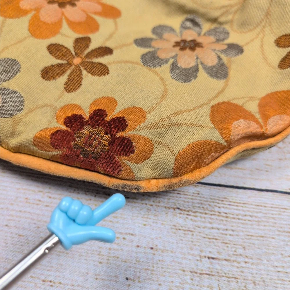 Atenti Floral Daisy & Leopard Tapestry Hobo Bag‎ Shoulder Bag Purse Unique  Boho